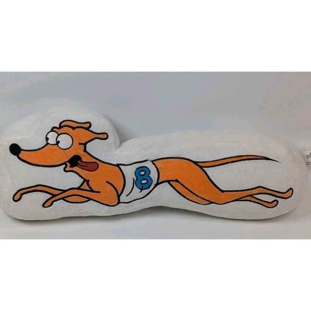 Y2K The Simpsons Santa’s Little Helper 16” Dog Plush Pillow Universal Studios